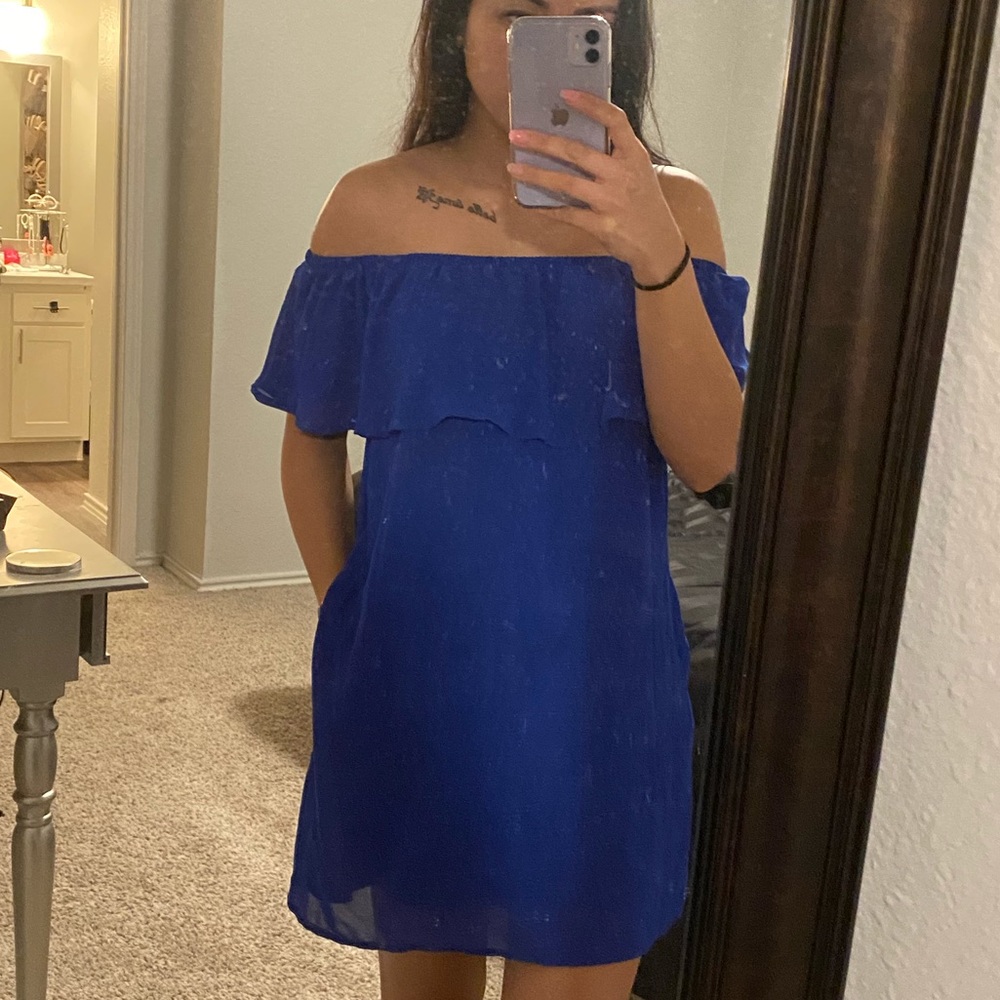 Off shoulder dress